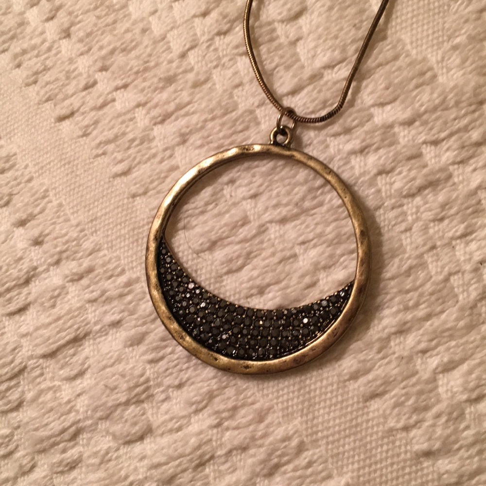 Long, gold necklace. NWT.